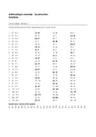 Aperçu - Feuilles d'exercices - Arithmétique mentale - Soustraction - Choix multiple (Niveau 1, Niveau 2, Niveau 3) - Page 3