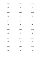 Aperçu - Fiches - Arithmétique mentale - Soustraction - Fiches - Page 1