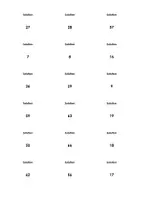 Aperçu - Fiches - Arithmétique mentale - Soustraction - Fiches - Page 3