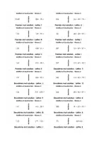 Aperçu - Feuilles d'exercices - Arithmétique mentale - Addition et Soustraction - Dominos (Niveau 1, Niveau 2, Niveau 3) - Page 2