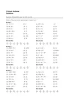 Aperçu - Feuilles d'exercices - Arithmétique mentale - Calculs de base - différentes feuilles d'exercices, jeux et fiches - Page 1