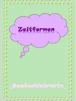 Vorschau - Arbeitsblätter - ZEITFORMEN - Seite 3