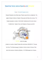 Vorschau - Arbeitsblätter - A conflict between Russia and Ukraine - Reading and Speaking - Seite 1