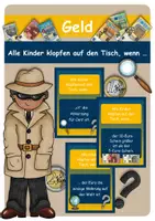 Vorschau - Spiele - Geld | Euro - Alle Kinder klopfen auf den Tisch, wenn ... - Deckblatt