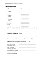 Vorschau - Arbeitsblätter - Test de repaso - Verbos - Deckblatt