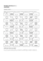 Aperçu - Feuilles d'exercices - Additionner et soustraire des nombres décimaux - Labyrinthe - (Niveau 1, Niveau 2, Niveau 3) - Page 1