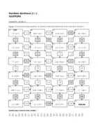 Aperçu - Feuilles d'exercices - Additionner et soustraire des nombres décimaux - Labyrinthe - (Niveau 1, Niveau 2, Niveau 3) - Page 3
