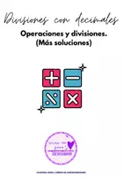 Vista previa - Unidades / Secuencias / Situaciones de Aprendizaje - Pack números decimales. 3er ciclo - página 1