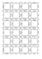 Aperçu - Feuilles d'exercices - Nombres décimaux - Division - Puzzle - Page de couverture