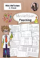 Vorschau - Arbeitsblätter - Fasching Mini-Heft Klasse 2 | Deutsch Mathe Freiarbeit - Deckblatt