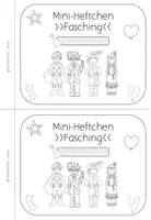 Vorschau - Arbeitsblätter - Fasching Mini-Heft Klasse 2 | Deutsch Mathe Freiarbeit - Seite 3