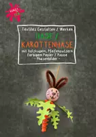 Vorschau - Mal- und Bastelvorlagen - Textiles Gestalten / Kunst - Osterhasen 🐰 / Hasen - PHASENBILDER - Seite 1