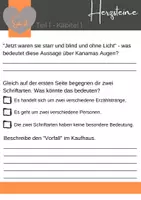 Vorschau - Arbeitsblätter - Lektüre lesen und verstehen am Beispiel von "Herzsteine" von Hanna Jansen - Seite 3