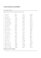 Aperçu - Feuilles d'exercices - Nombres décimaux - Choix multiple (Niveau 1, Niveau 2, Niveau 3) - Page 2