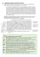 Vorschau - Arbeitsblätter - Paket: Satzbau (syntax), Struktur & comma (Englisch - S1+S2) verbessern - Seite 1