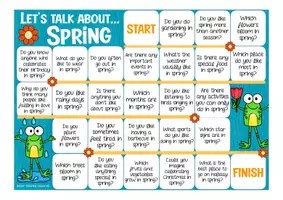 Vorschau - Spiele - English boardgame Let´s talk about SPRING - Seite 1