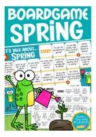 Vista previa - Juegos / Gamificación - Let´s talk about SPRING English board game Inglés - Portada