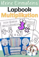 Vorschau - Stundenentwürfe - Lapbook - Multiplikation / Kleines Einmaleins - Deckblatt