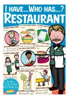 Vista previa - Juegos / Gamificación - at the restaurant / food I have ... Who has ...? English game / juego Inglés - Portada