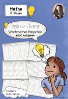 Vorschau - Arbeitsblätter - Kopfrechnen Klasse 3 | Tägliche Übung Mathe ZR 1000 - Deckblatt