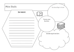 Vorschau - Arbeitsblätter - Buchvorstellung im Rahmen eines Vorlesewettbewerbs - Seite 2