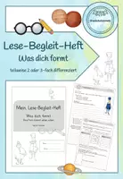 Vorschau - Arbeitsblätter - Lese-Begleit-Heft - Was dich formt(ab Klasse 3) - Deckblatt