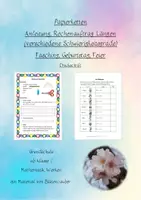 Vorschau - Arbeitsblätter - Sparpaket Fasching - Deckblatt