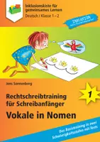 Vorschau - Arbeitsblätter - Rechtschreibtraining für Schreibanfänger: Vokale in Nomen - Deckblatt