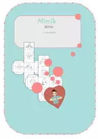 Vorschau - Spiele - Mimik · 2 Würfelvorlagen · DGS · Grammatik - Deckblatt