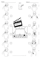 Vorschau - Arbeitsblätter - Mimik · Arbeitsblätter IV · DGS · Grammatik - Seite 3