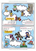 Vorschau - Spiele - Sports | Dachkarten Speaking Activity | 3-fach differenziert | Englisch 5–7 - Seite 1