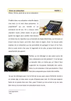 Vorschau - Arbeitsblätter - Vivre ensemble / Vivre en colocation / Avenir / Relations humaines / Amitié - Deckblatt