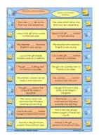 Aperçu - Feuilles d'exercices - Feuilles en tandem Relative Clauses - Anglais - Page 2