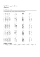 Vorschau - Arbeitsblätter - KlaPuStri mit negtiven Zahlen - Multiple Choice (Level 1, 2 und 3) - Seite 1
