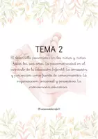 Vista previa - Evaluación - Portadas de temas para opositores de Educación Infantil! - página 1