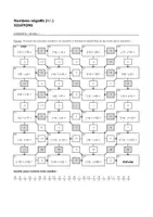 Aperçu - Jeux - Labyrinthe - (Niveau 1, Niveau 2, Niveau 3) - Mathematik - Exercices d'association avec des lignes - Mathematik - thèmes divers - Page 2