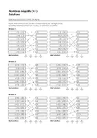 Aperçu - Jeux - Nombres négatifs (kit pédagogique) - Page 1