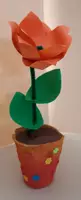 Vorschau - Mal- und Bastelvorlagen - Basteln im Frühling: 3D Blume basteln - Seite 2