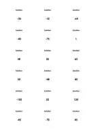 Aperçu - Fiches - Multiplier er diviser les nombres négatifs - Fiches - Page 3