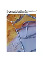 Aperçu - Autre type de ressources - Mouvement en classe d'allemand (Mit den Füßen abstimmen) - Page de couverture