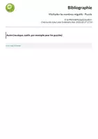 Aperçu - Jeux - Multiplier les nombres négatifs - Puzzle - Page 1