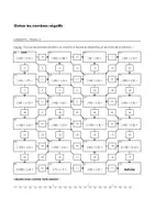 Aperçu - Feuilles d'exercices - Diviser les nombres négatifs - Labyrinthe - (Niveau 1, Niveau 2, Niveau 3) - Page 2