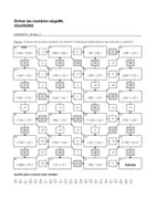 Aperçu - Feuilles d'exercices - Diviser les nombres négatifs - Labyrinthe - (Niveau 1, Niveau 2, Niveau 3) - Page 3