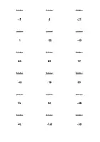 Aperçu - Fiches - Calculer avec des nombres négatifs - Fiches - Page 3