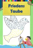 Vorschau - Mal- und Bastelvorlagen - Kunst Grundschule, Friedenstaube Vorlage free Download - Deckblatt
