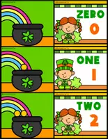 Vista previa - Unidades / Secuencias / Situaciones de Aprendizaje - I CAN COUNT St Patrick's Kids How Many Coins - página 1