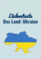 Vorschau - Stundenentwürfe - Lückentexte: Ukraine - Arbeitsblätter zum Land und den Menschen - Deckblatt
