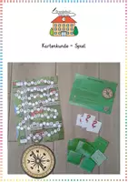 Vorschau - Spiele - Kartenkunde: Spiel & Quiz - Sachunterricht - Kl. 3/4 (Orientierung) - Deckblatt