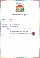 Vorschau - Spiele - Kartenkunde: Spiel & Quiz - Sachunterricht - Kl. 3/4 (Orientierung) - Seite 1
