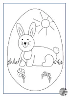 Vorschau - Mal- und Bastelvorlagen - Ostern Ausmalbilder - Seite 3